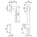 Balkontürhalbgrt AL F1 0700/U26/49PNS I