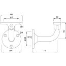 KWS Handlaufstütze 4514 silb farb lack