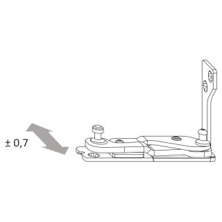 Ecklager AX 24/13 TS rs Krt25