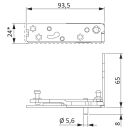 Ecklager AX 24/13 D8 TS rs Krt25