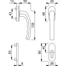 Balkontürhalbgrt 0600/U26N/49PNS I F9714