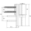 Türband P800 NL 160 kg RAL 9016