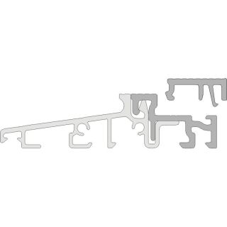 Türschwelle TS58012 FL 80mm EV1/grau