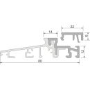 Türschwelle TS58012 FL 80mm EV1/grau