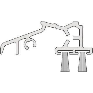 Wetterschenkelprofil WSA6101/BD10/BD10