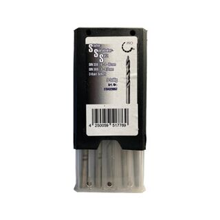 HSS Stufen-Spiralbohrer-Satz 5 teilig In Aufbewahrungsbox Din 338 6-8-10mm  Din340 6-6,5 mm