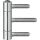 BAKA C 1-20 WF  Edelstahl matt (040)