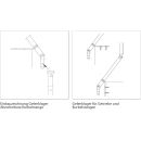 Kurbelstange m.Knickkurbel 1400 mm EV1