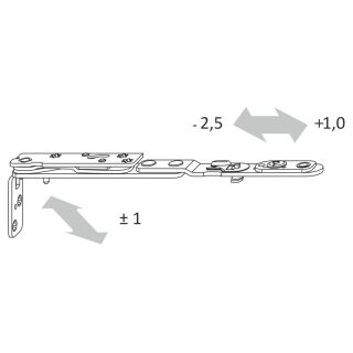 SCHERENARM AX 24/13 DF LI TS K25