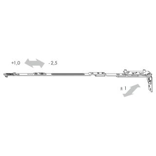 Scherenarm AX 34/13 D8 Gr 1 TS rs K25