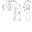 0530S/U26 TBT4 F1 Alu natur/N10A, mit Ar