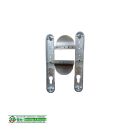 Hoppe Stoßgriff - Schmalschild 554/3357N PZ 92 F9 Aluminium 3128894