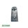 Hoppe Stoßgriff - Schmalschild 554/3357N PZ 92 F9 Aluminium 3128894