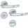 Hoppe Drückergarnitur San Francisco ZT-Garnitur 1301/42KV/42KVS SK/OL SST F1 3715562