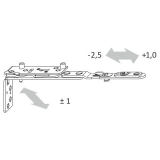 Scherenarm DF AX 34/13 D8 TS rs K25