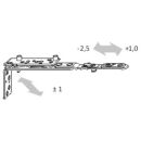 Scherenarm DF AX 34/13 D8 TS rs K25