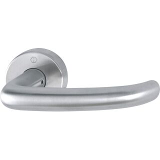 Hoppe San Francisco Halbgarnitur ohne Schlüsselrosetten E1301Z/42H SST 10x52 mm F69 10808978