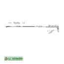 Siegenia Scherenarm AX 34/13 D8 Gr 5 TS ls K25