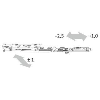 Scherenarm AX 30/13 DF/3 TS ls K25