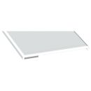 Q ROLLE Flachpr. 40x2,5/1,5mm SK Weiß