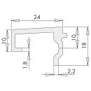 Wetterschenkel EP B24 Gr 350 EV1 K10