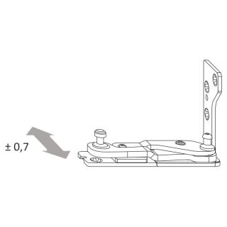 Ecklager AX 24-30/13 BSW TS ls K25