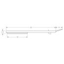 greenteQ Flachleiste 44/6x2,5/1,5 SK WL