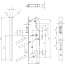 Hauptschloss-Set RHS RS 1000SL 55/92