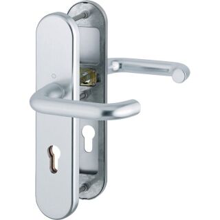 Hoppe Schutzgarnitur Paris ZT-Schutzgrt 138L/3331/3310 SST ES1 PZ 3665008