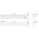 AEROMAT Midi Beschlagsnut-Set weiß K5