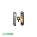Hoppe Wechselgarnitur 92 mm 86G/3331/3310 ES1 oL F4...