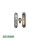 Hoppe Wechselgarnitur 92 mm 86G/3331/3310 ES1 oL F4 T67-77 12038568