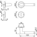 Hoppe Capri ZT-Rosettengrt M1950/15KV/15KVS OB F49/...