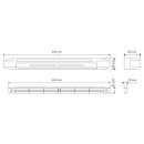 AEROMAT Midi HY Beschlagsnut-Set 42dB ws