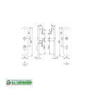 Hoppe SCHUTZ-LANGSCHILD M.ZA E3332ZA/3310 OL-SST ES1 F69...