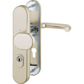 Hoppe Wechselgarnitur Paris ZT-Schutzwegrt 86G/3332ZA/3310/138L 8/72 mm  SST F02 neusilberfarben 3666326
