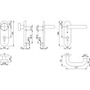 Hoppe Paris ZT-FS-Schutzwegrt 58/3331K/353K-1/138F...