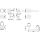 Hoppe FS Wechselgarntiur RotterdamZT-FS-Wgrt E58/42H/42HS/1401 PZ F69 10722381