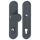 Hoppe Sicherheitswechselgarnitur H-S 86G/3332ZA/3310 ES1 oL F9714M T67-77 11982512
