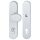 Hoppe Schutz Langschild Wechdelgarnitur 86G/3332ZA/3310 ES2 oL F1 T67-77 12105612
