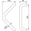 5210 F1 Alu natur/350 mm/BS-1102 (einsei