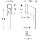 Fenstergr. 3495 f.Bauhalbz.34mm rs Kipp