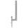 Hoppe Hebe-Schiebe-Halbgarnitur Amsterdam F69 E400F-25/431N-AS IN ER UG Edelstahl