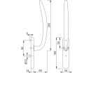 HOPPE Hebe-Schiebe-Halbgarnitur ATLANTA HS-M0530/431N-AS...