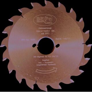 BEPo HW-Sägeblatt für Holz/Kitt 170 mm