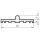 Laufschiene HK 0131-02 Gr 500 silber