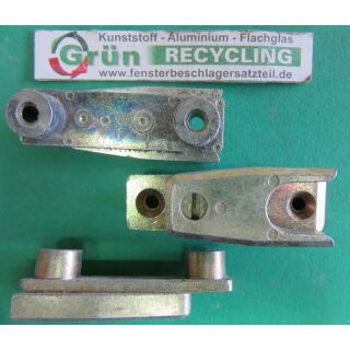 Schließblech 57 x 21 mm Nut 16 mm 2 Haltezapfen 12 x 8 mm einstellbar verstellbar FachS182/20