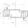 Dichtungsschiene C HS Gr 270 Ral 9003 K1