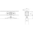 SET PERLAN 3250 EV1 WAND MIT WINKEL HOLZ