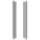 Dichtungsschiene C HS  Ral 7035 Krt1